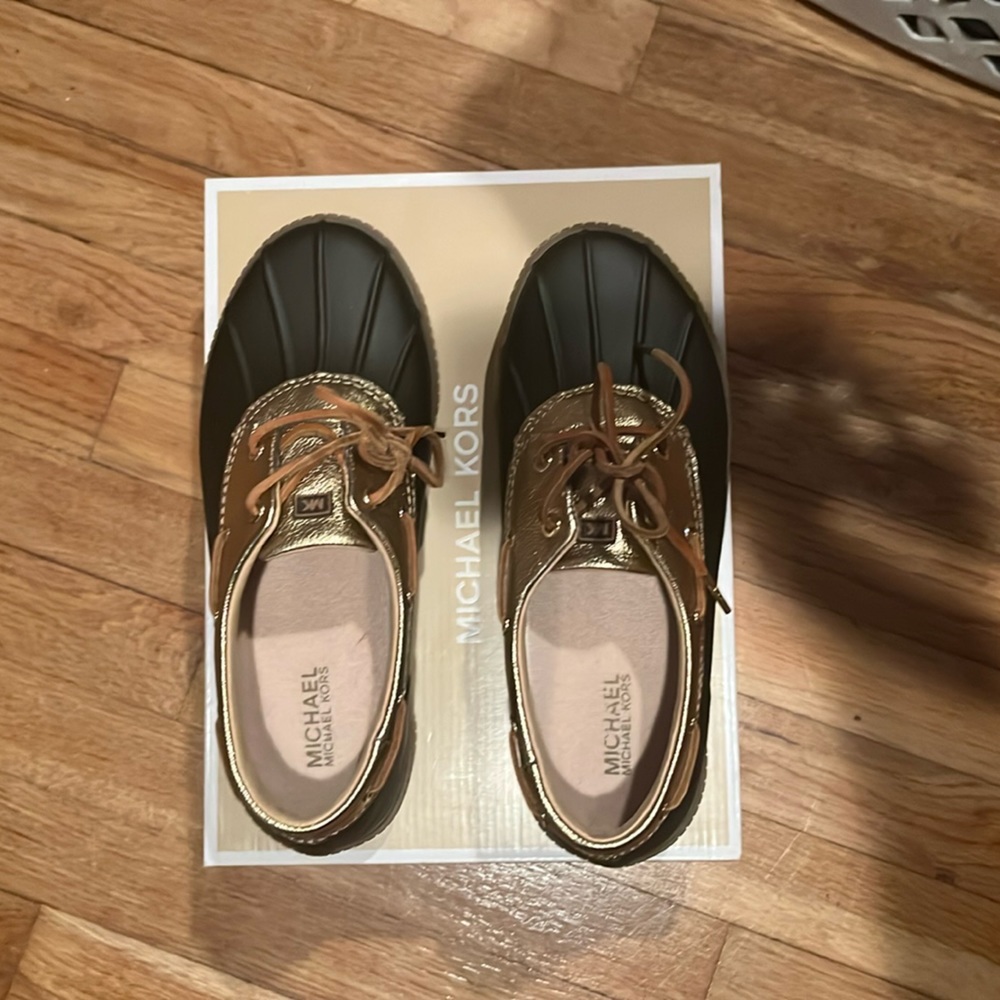 Michael Kors rainy weather shoes